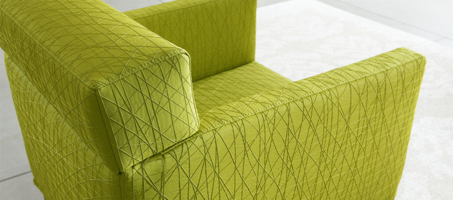 Искусственная кожа из skai® в зеленом и оливковом цвете для мягкой мебели