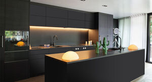 Пленка skai® PureLux черного и антрацитового цветов для кухонной мебели
