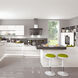 Пленка белого и светло-бежевого цветов для кухонной мебели
