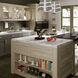 Muebles de cocina con papel para muebles en roble Sonoma claro