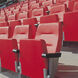 Skai<sup>®</sup> artificial leather in red and violet in stadiums