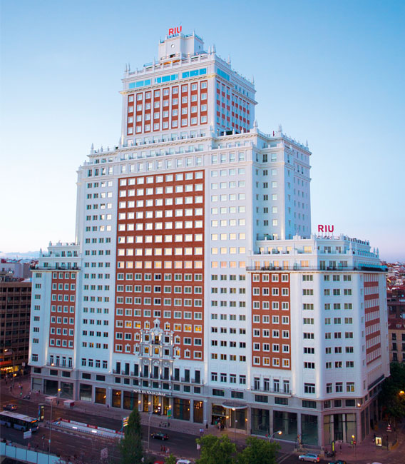 Hotel Riu Plaza España in Madrid
